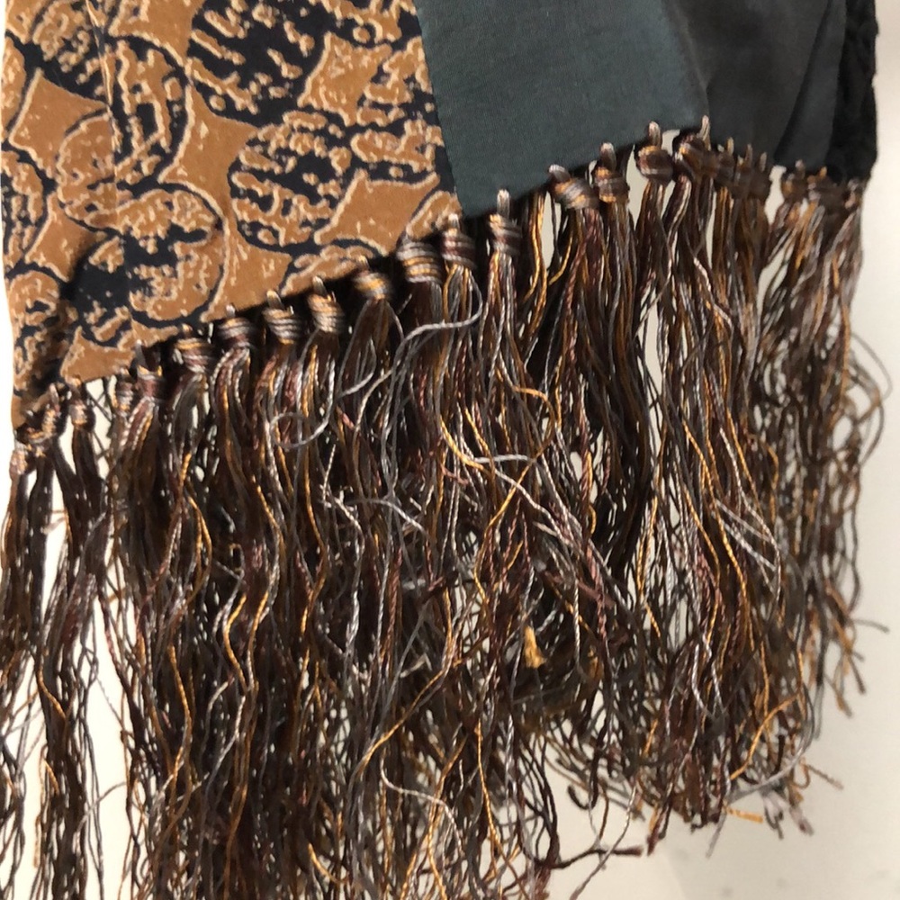 Pazuki Luxurious Multicolor Patchwork Silk Velvet… - image 4